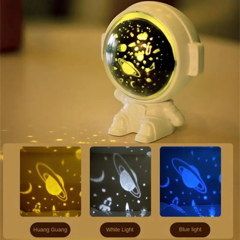 LED Night Light Galaxy Projector Starry Sky Projector 360° Rotate Planetarium Night Lamp For Room Decorative Children Kids Gift